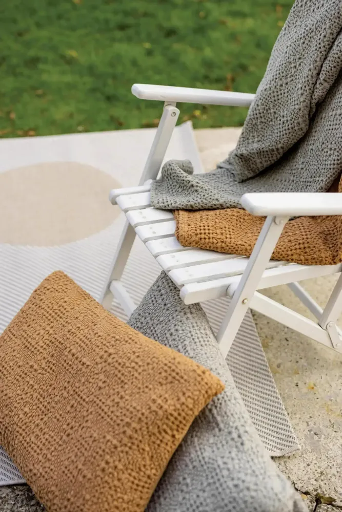 Bed linens - Tana Bed Throw Épice 240 X 260 - MAISON VIVARAISE - SDE VIVARAISE WINKLER