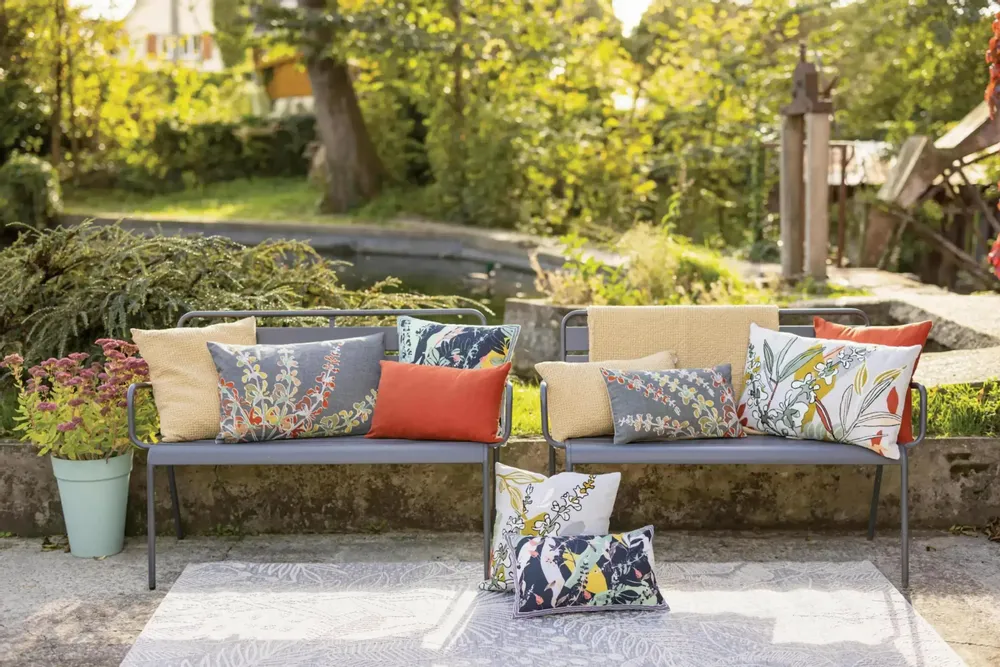 Cushions - Maia Cushion Sable 45 X 45 - MAISON VIVARAISE - SDE VIVARAISE WINKLER