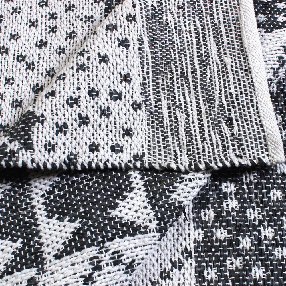 Tapis - Tapis Zambezi Ivoire/charbon 160 x 230 - MAISON VIVARAISE - SDE VIVARAISE WINKLER