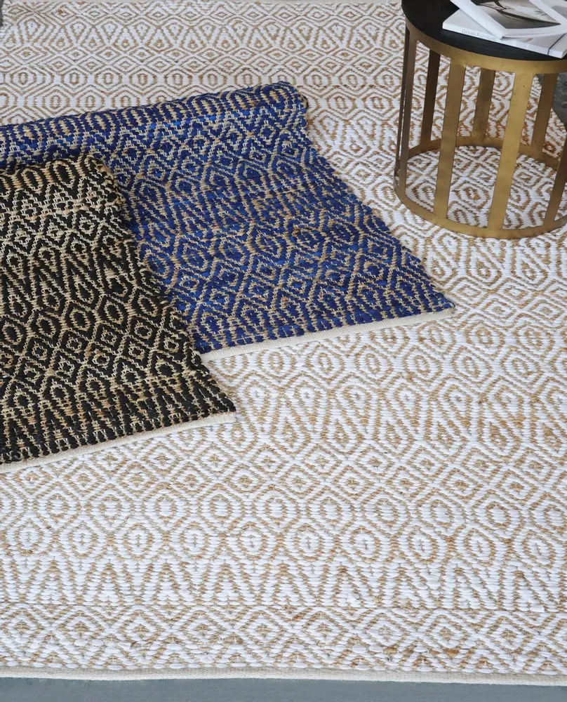 Tapis - Tapis Pasadena Indigo 120 x 180 - MAISON VIVARAISE - SDE VIVARAISE WINKLER