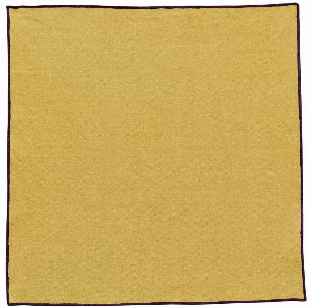 Serviettes - Serviette de table recyclée Grace Badiane 40 x 40 - MAISON VIVARAISE - SDE VIVARAISE WINKLER