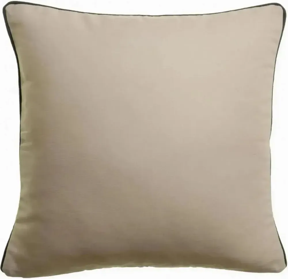 Coussins - Coussin uni Alga outdoor Galet 45 x 45 - MAISON VIVARAISE - SDE VIVARAISE WINKLER