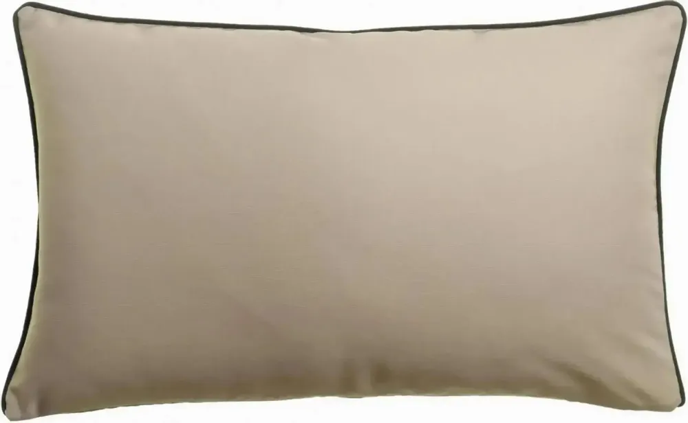 Cushions - Plain Outdoor Cushion Alga Galet 40 X 65 - MAISON VIVARAISE - SDE VIVARAISE WINKLER