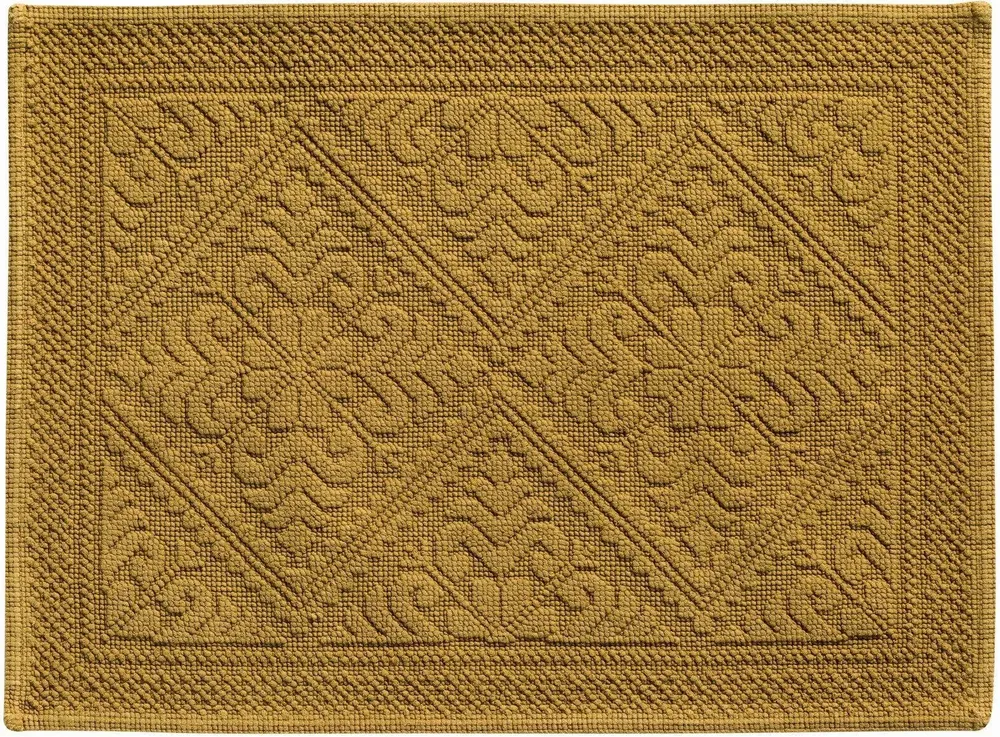 Other bath linens - Enzo Bath Mat Safran 54 X 64 - MAISON VIVARAISE - SDE VIVARAISE WINKLER
