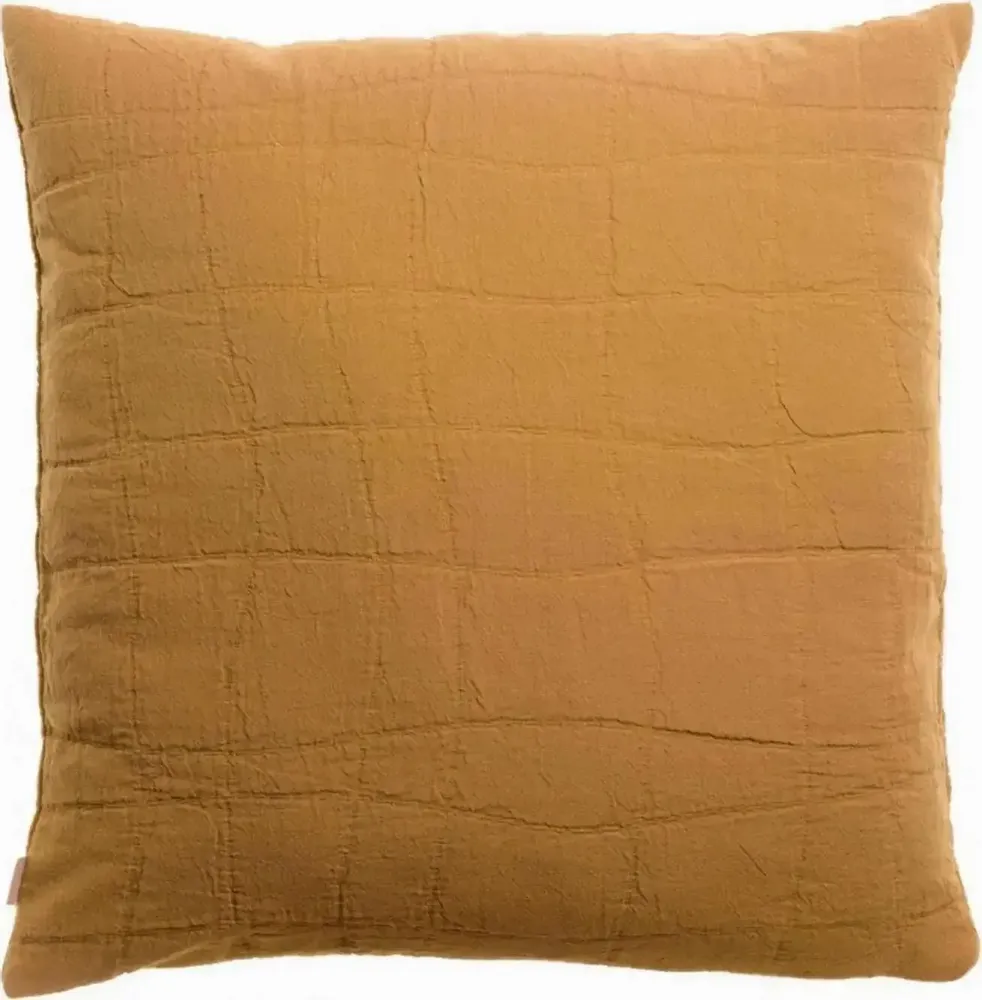 Cushions - Recycled Cushion Titou Havane 45 X 45 - MAISON VIVARAISE - SDE VIVARAISE WINKLER