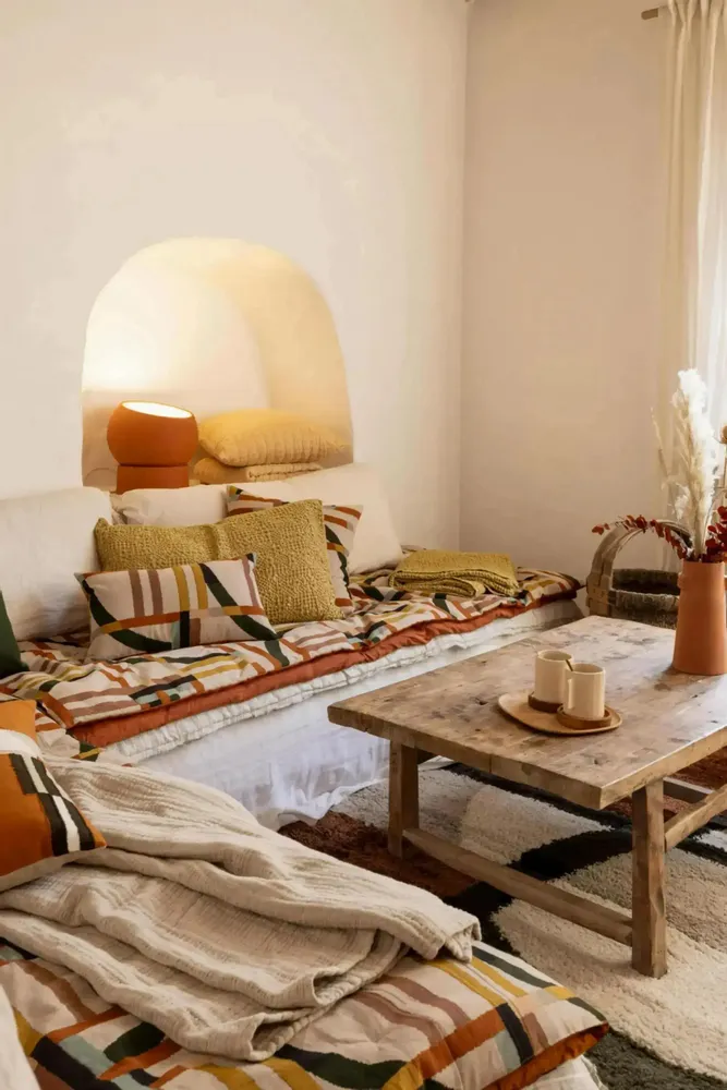 Cushions - Tana Cushion Gold 40 X 65 - MAISON VIVARAISE - SDE VIVARAISE WINKLER