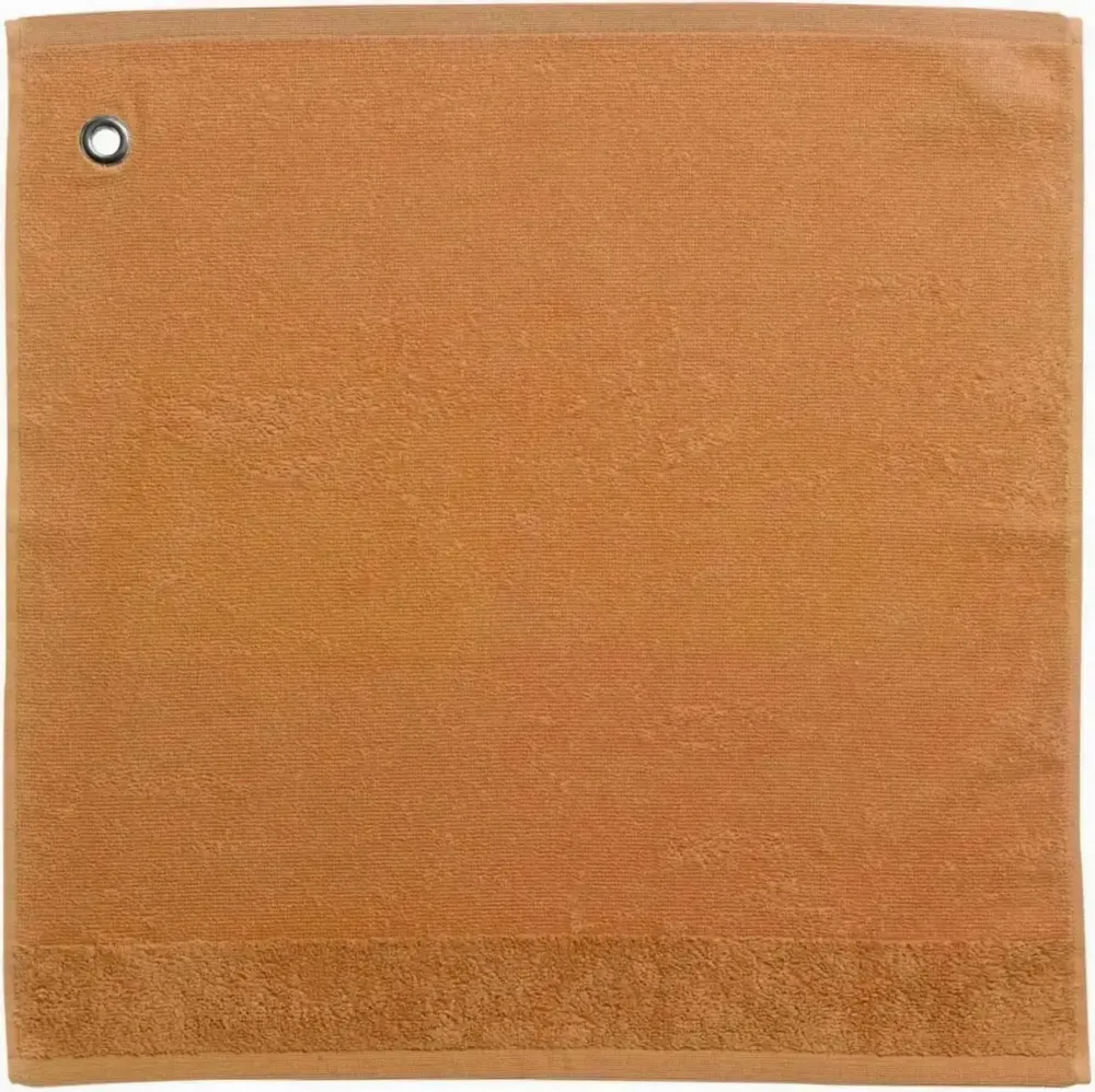 Ustensiles de cuisine - Essuie-mains oeillet Curl Ambre 50 x 50 - MAISON VIVARAISE - SDE VIVARAISE WINKLER