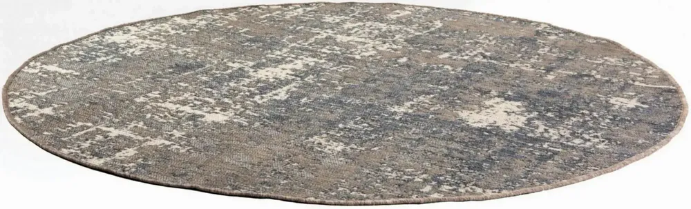 Tapis - Tapis Catania 2 outdoor Gris Diamètre 160 cm - MAISON VIVARAISE - SDE VIVARAISE WINKLER