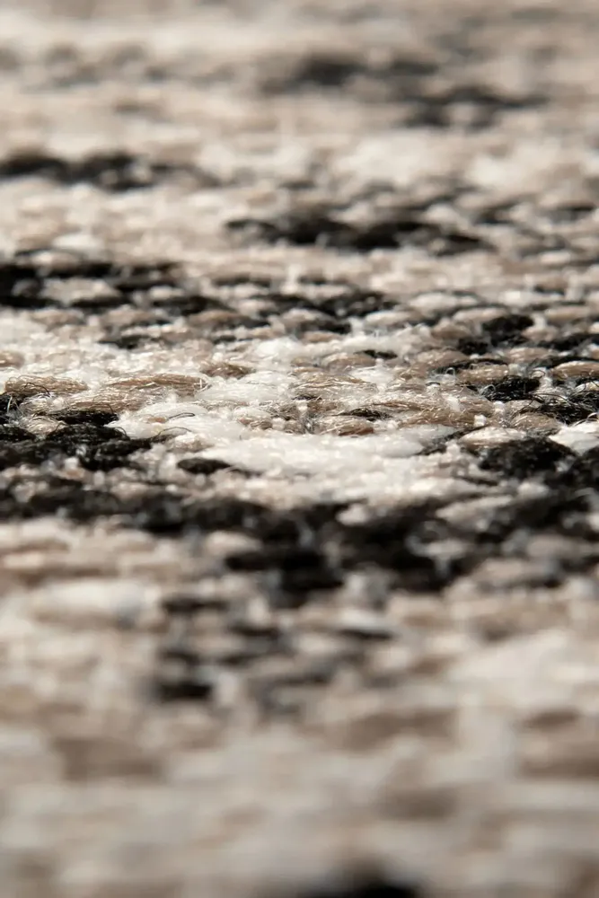 Tapis - Tapis Catania 2 outdoor Noir Diamètre 160 cm - MAISON VIVARAISE - SDE VIVARAISE WINKLER