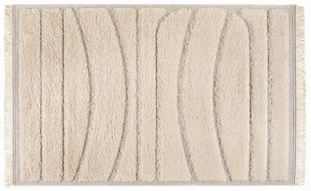 Tapis - Tapis Solan 2 Neige 200 x 290 - MAISON VIVARAISE - SDE VIVARAISE WINKLER