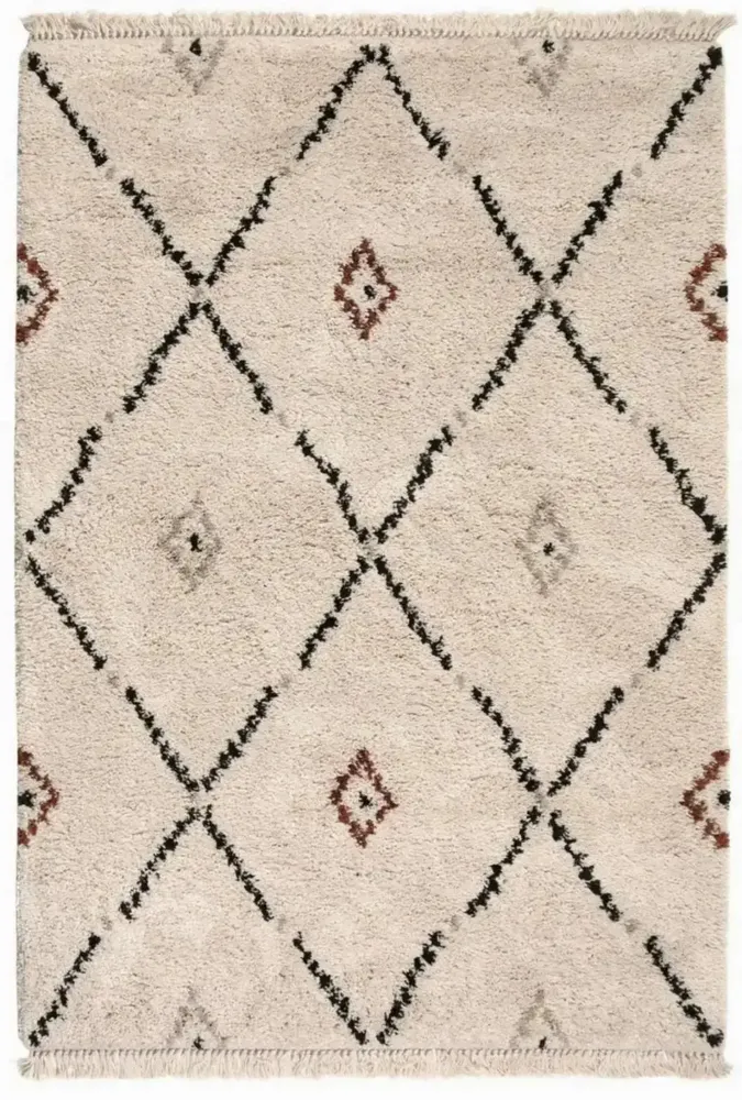 Tapis - Tapis Elias 2 Naturel 120 x 170 x 3 cm - MAISON VIVARAISE - SDE VIVARAISE WINKLER