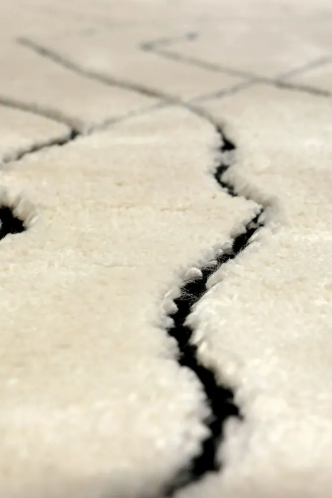 Rugs - Luce Rug Neige 200 X 290 X 2 - MAISON VIVARAISE - SDE VIVARAISE WINKLER