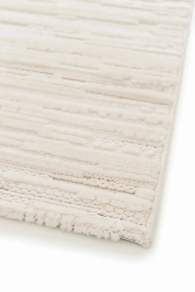 Tapis - Tapis Vermon Neige 160 x 230 x 1 cm - MAISON VIVARAISE - SDE VIVARAISE WINKLER