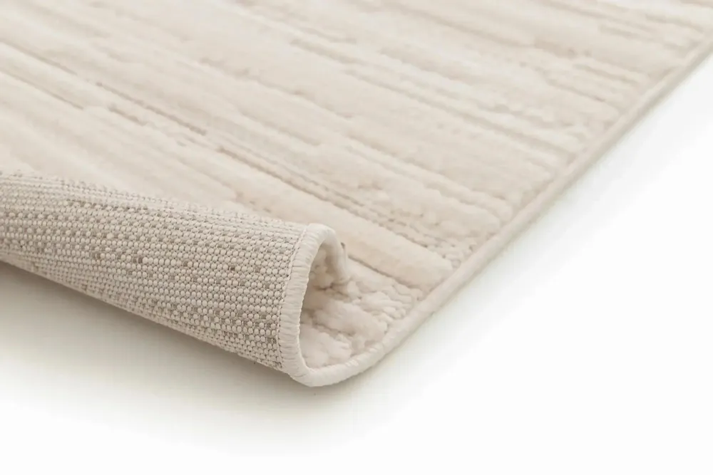 Tapis - Tapis Vermon Neige 160 x 230 x 1 cm - MAISON VIVARAISE - SDE VIVARAISE WINKLER