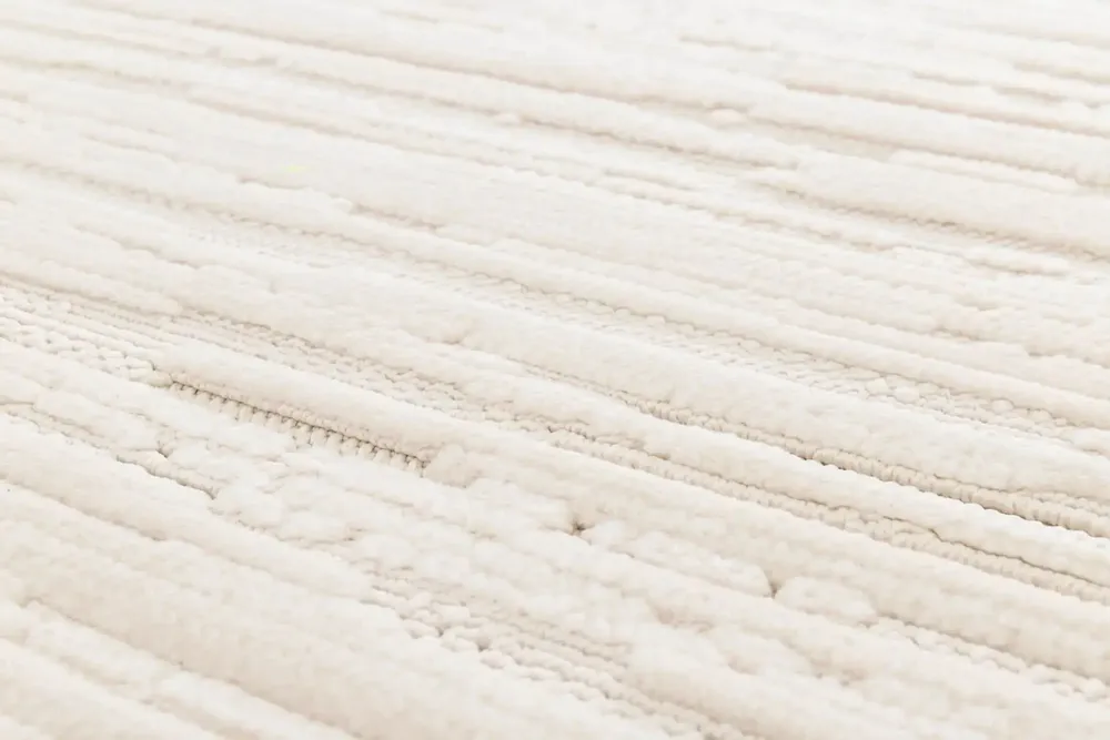 Tapis - Tapis Vermon Neige 160 x 230 x 1 cm - MAISON VIVARAISE - SDE VIVARAISE WINKLER