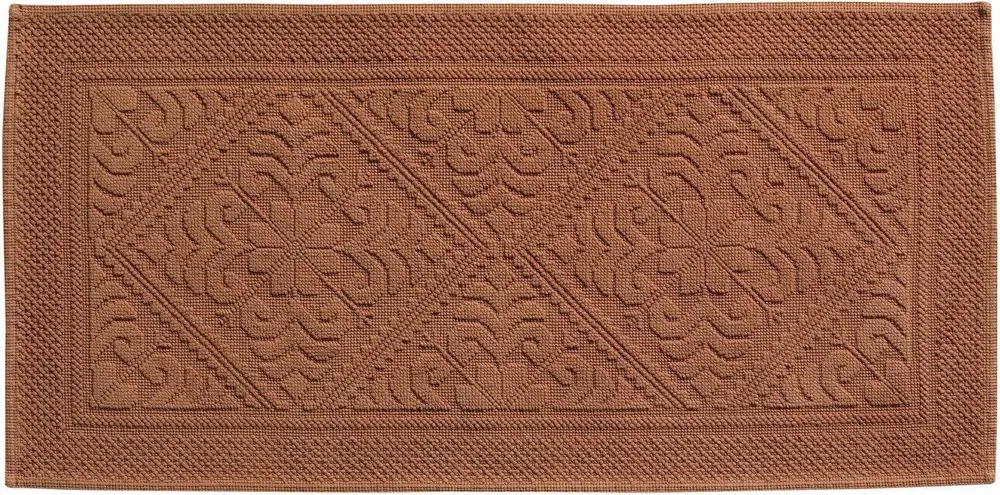 Other bath linens - Enzo Bath Mat Cuivre 54 X 110 - MAISON VIVARAISE - SDE VIVARAISE WINKLER