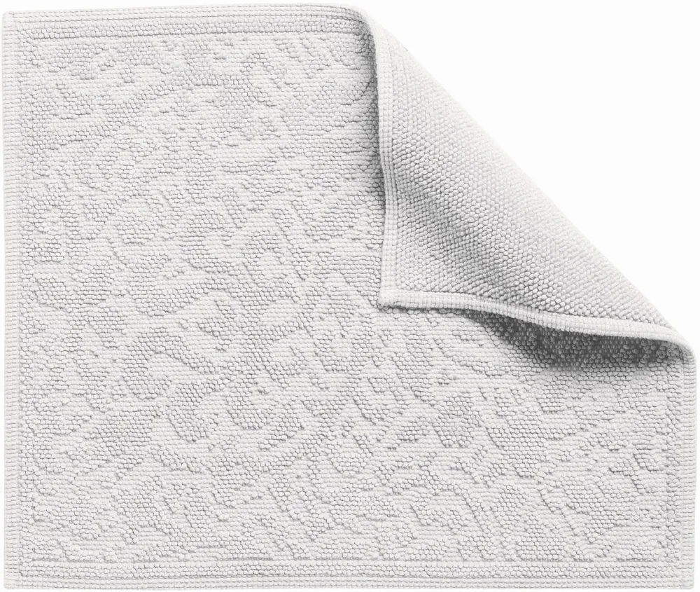 Other bath linens - Gilda Bath Mat Neige 54 X 64 - MAISON VIVARAISE - SDE VIVARAISE WINKLER