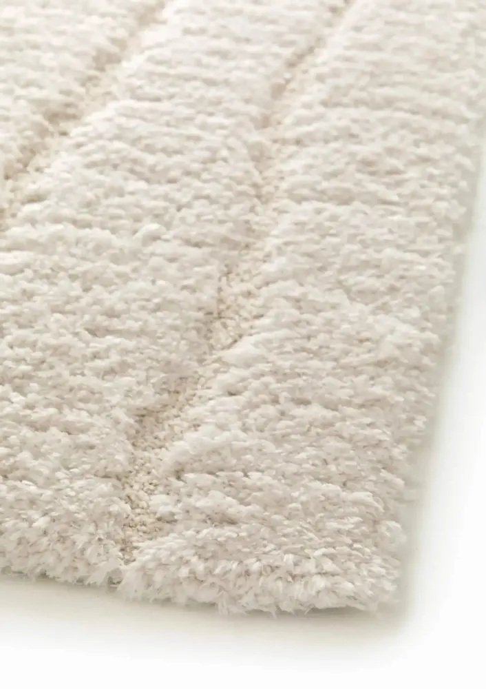 Rugs - Recycled Rug Maël Neige 200 X 290 X 4 - MAISON VIVARAISE - SDE VIVARAISE WINKLER