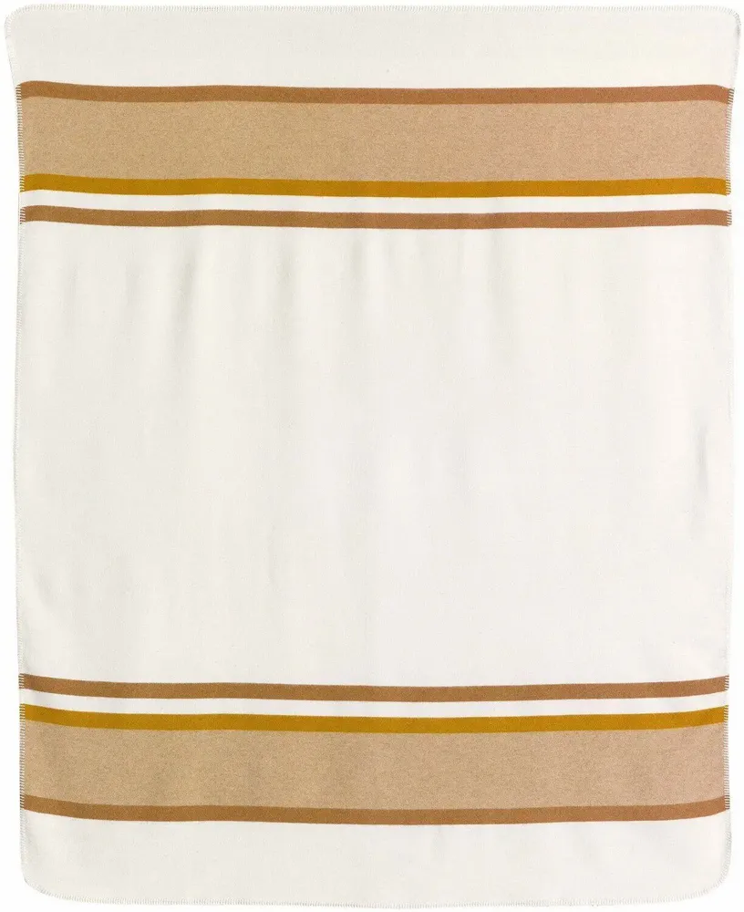 Bed linens - Gioia Recycled Jacquard Throw Ivoire 240 X 260 - MAISON VIVARAISE - SDE VIVARAISE WINKLER