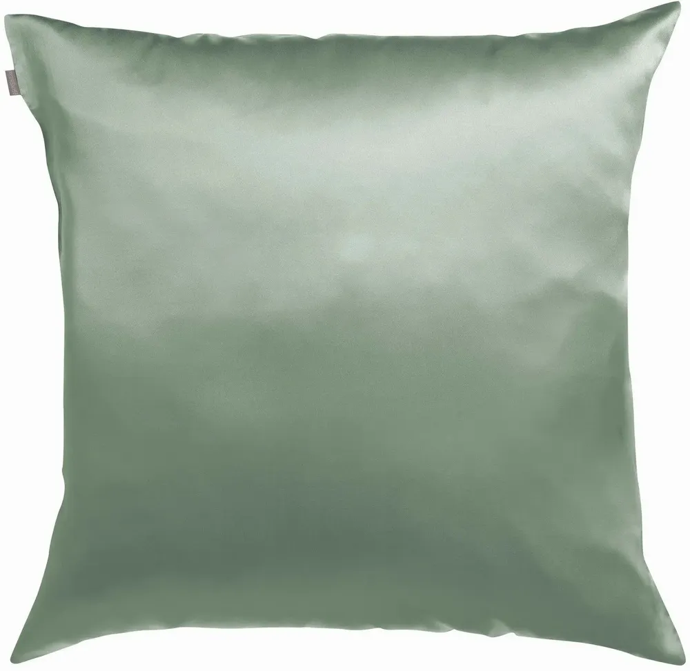 Linge de lit - Taie d'oreiller Ashley Vert de gris 65 x 65 - MAISON VIVARAISE - SDE VIVARAISE WINKLER