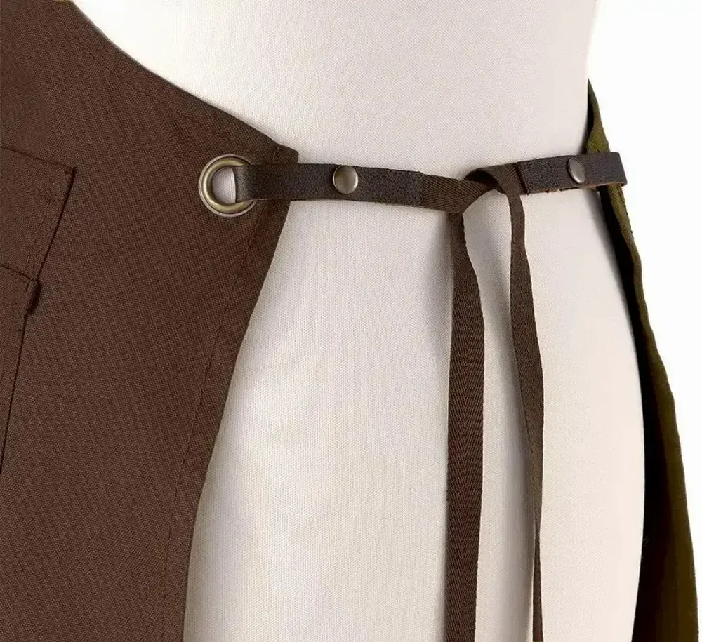 Aprons - Léo Kitchen Apron Café 70 X 90 - MAISON VIVARAISE - SDE VIVARAISE WINKLER