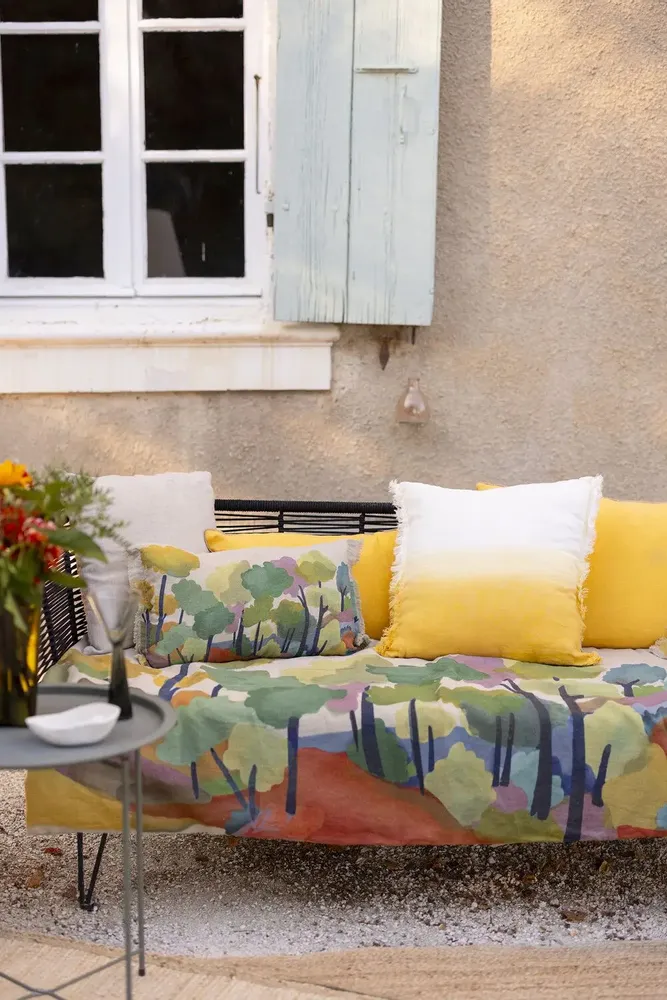 Cushions - Zeff Shade Cushion Mangue 45 X 45 - MAISON VIVARAISE - SDE VIVARAISE WINKLER