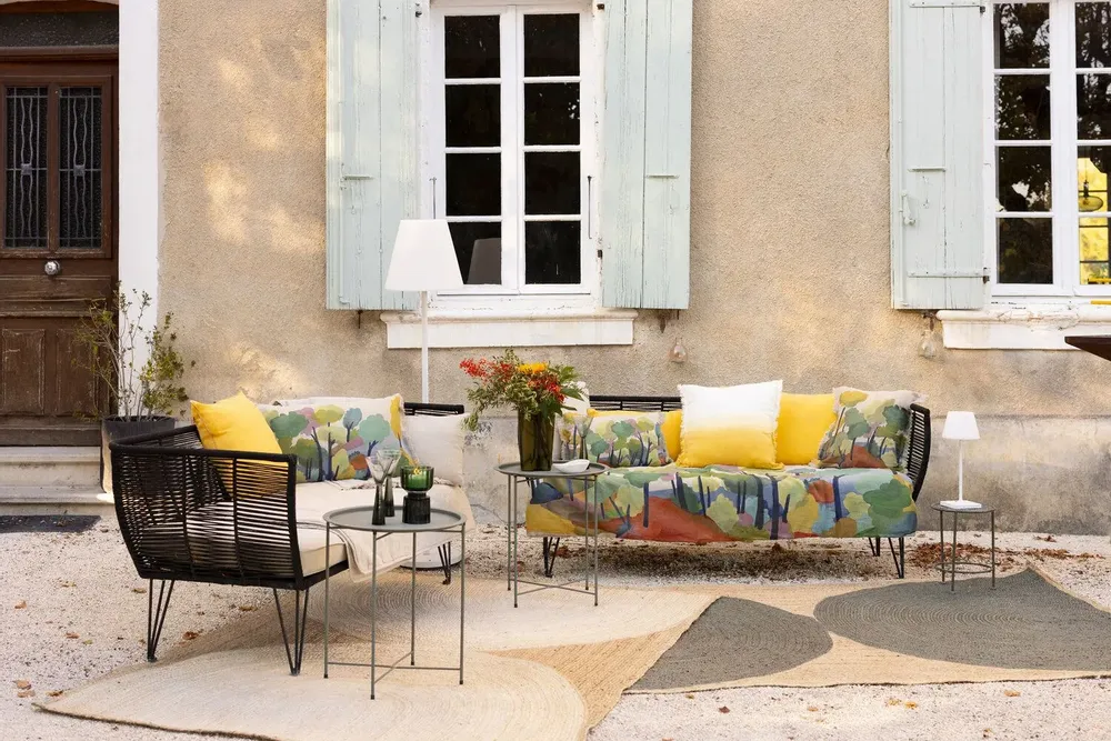 Cushions - Zeff Shade Cushion Mangue 45 X 45 - MAISON VIVARAISE - SDE VIVARAISE WINKLER