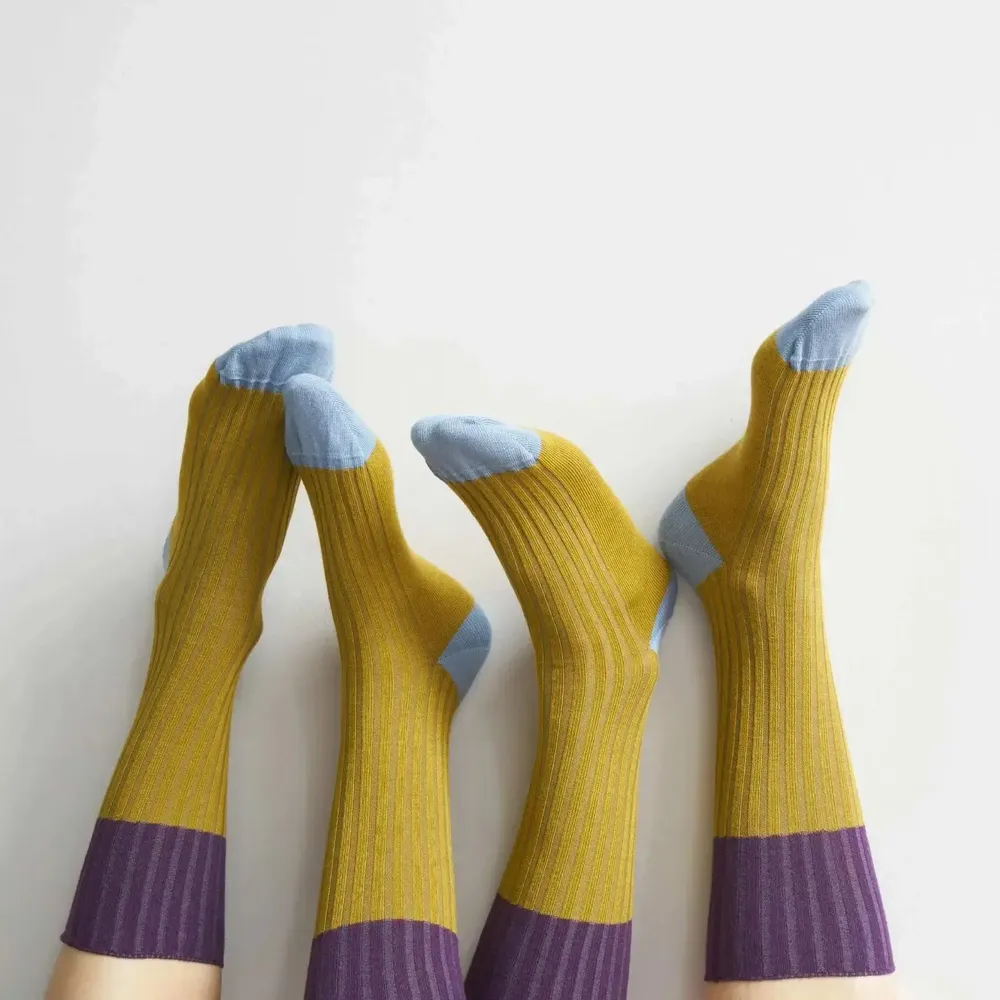 Socks - Yvette Socks Jaune 36/38 - LA CERISE SUR LE GATEAU