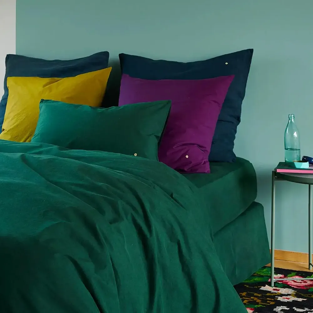 Bed linens - Céleste Duvet Cover Nori 220 X 240 - LA CERISE SUR LE GATEAU