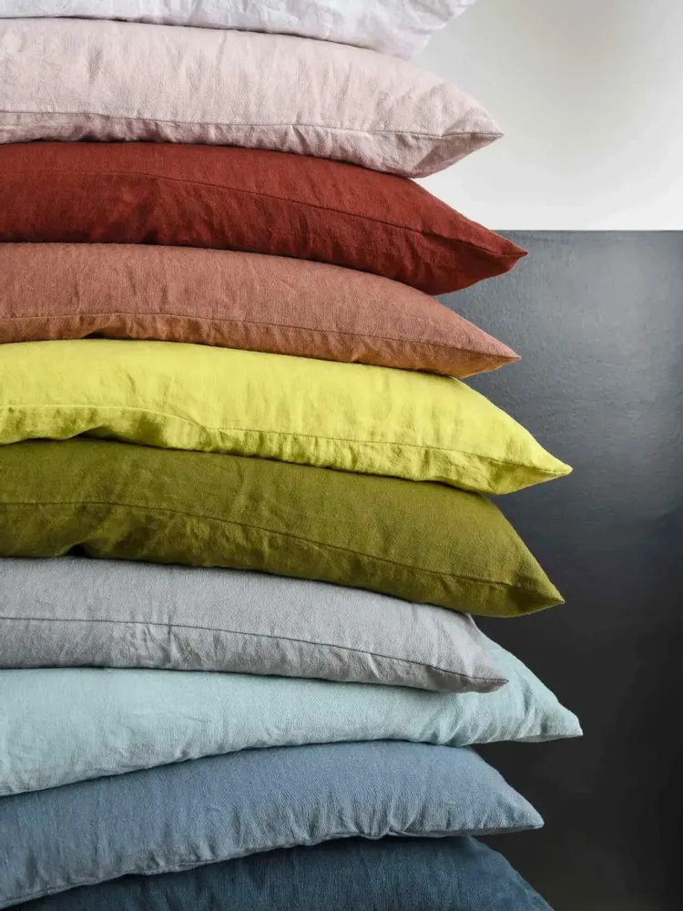 Cushions - Mona Cushion Cover Céladon 80 X 80 - LA CERISE SUR LE GATEAU