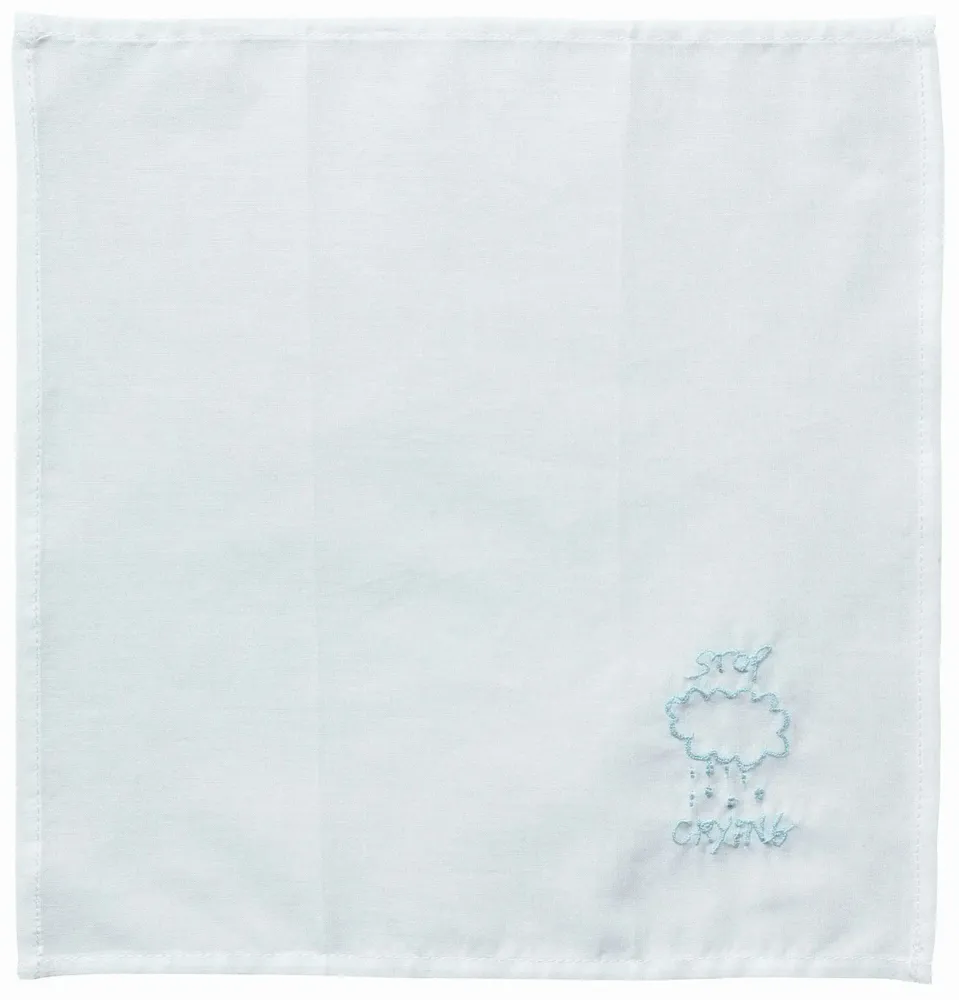 Pochettes - Mouchoir Hankie Crying Blanc 25 x 25 - LA CERISE SUR LE GATEAU