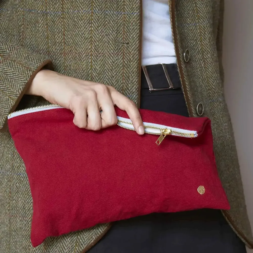 Clutches - Iona Pouch Cherry 19 X 28 X 1 - LA CERISE SUR LE GATEAU