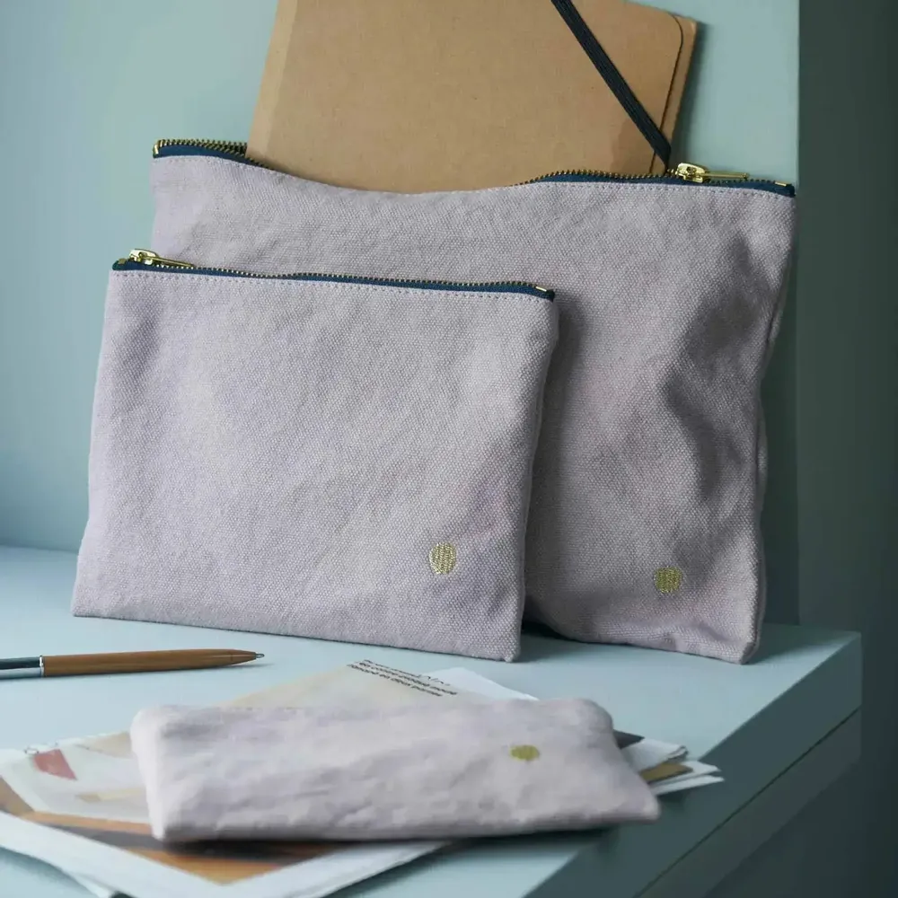 Clutches - Iona Pouch Poivre rose 11 X 14 X 1 - LA CERISE SUR LE GATEAU