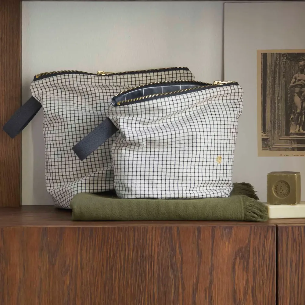 Clutches - Gustave Toiletry Bag Gustave Caviar L 28 X 23 X 10 - LA CERISE SUR LE GATEAU