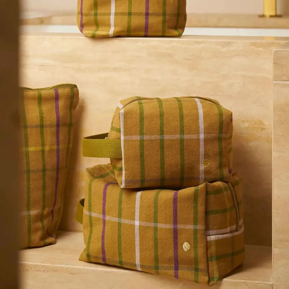 Pochettes - Trousse de toilette Scotty Marron S 22 x 18 x 7,5 - LA CERISE SUR LE GATEAU