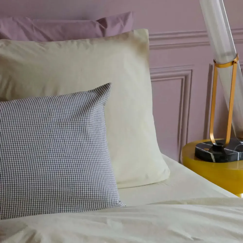 Bed linens - Céleste Pillowcase Vaniglia 65 X 65 - LA CERISE SUR LE GATEAU