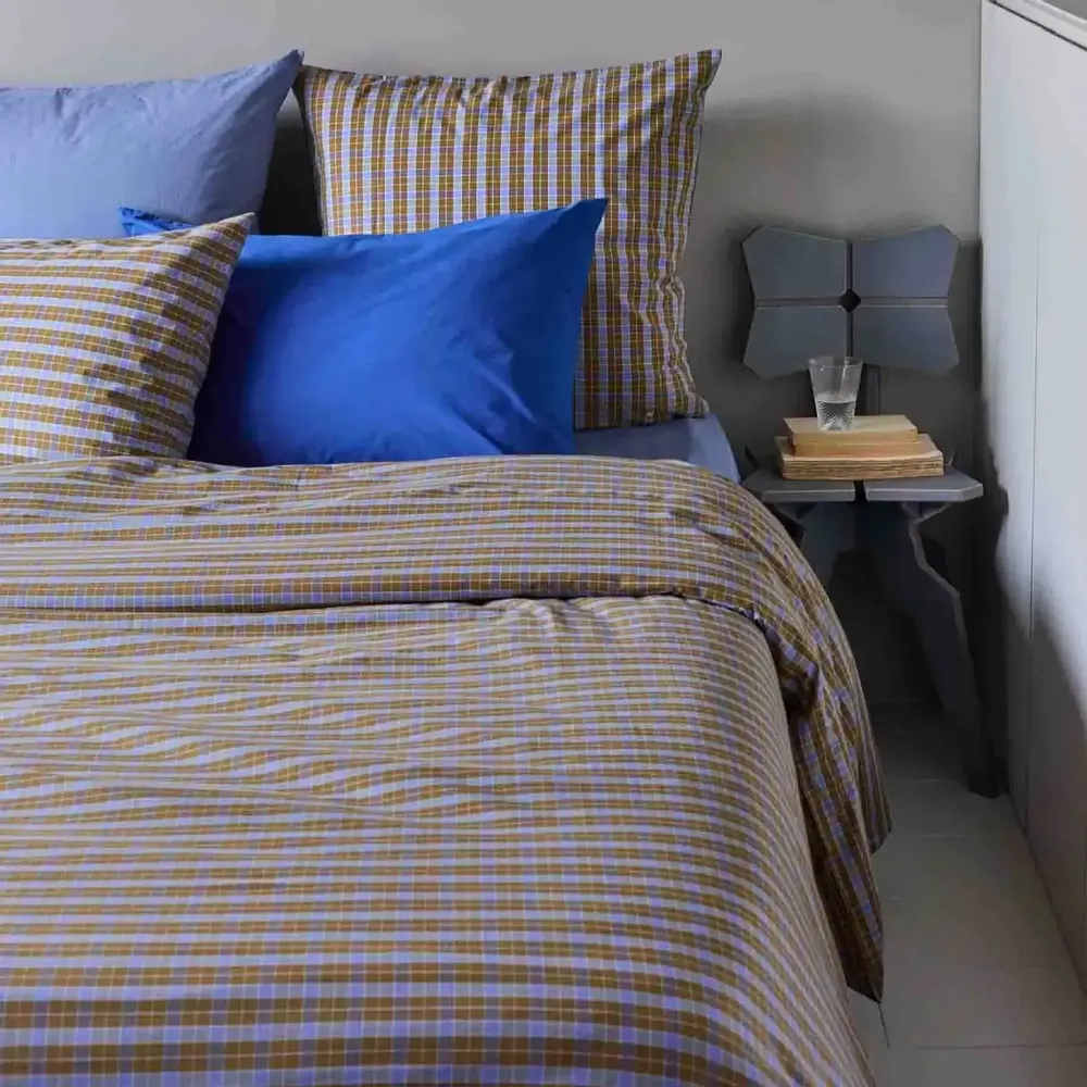 Bed linens - Céleste Pillowcase So Blue 70 X 50 - LA CERISE SUR LE GATEAU