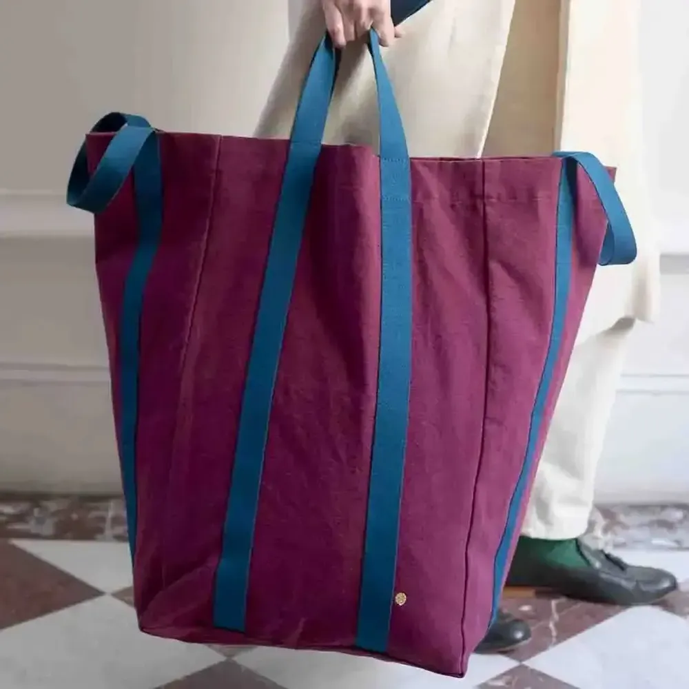 Bags and totes - Maxi Bag Poppins Iona Wine 48 X 33 X 33 - LA CERISE SUR LE GATEAU