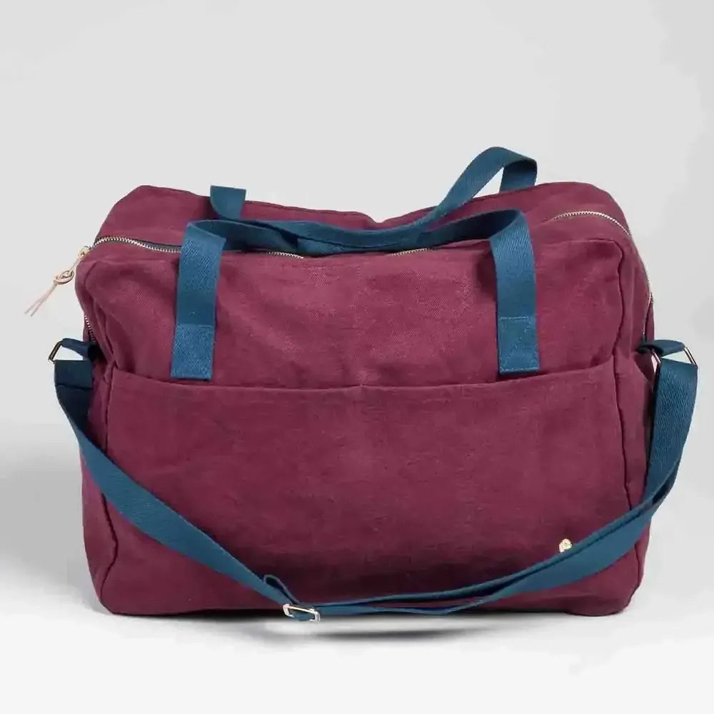 Sacs et cabas - Sac voyage Iona Wine 30 x 42 x 20 - LA CERISE SUR LE GATEAU
