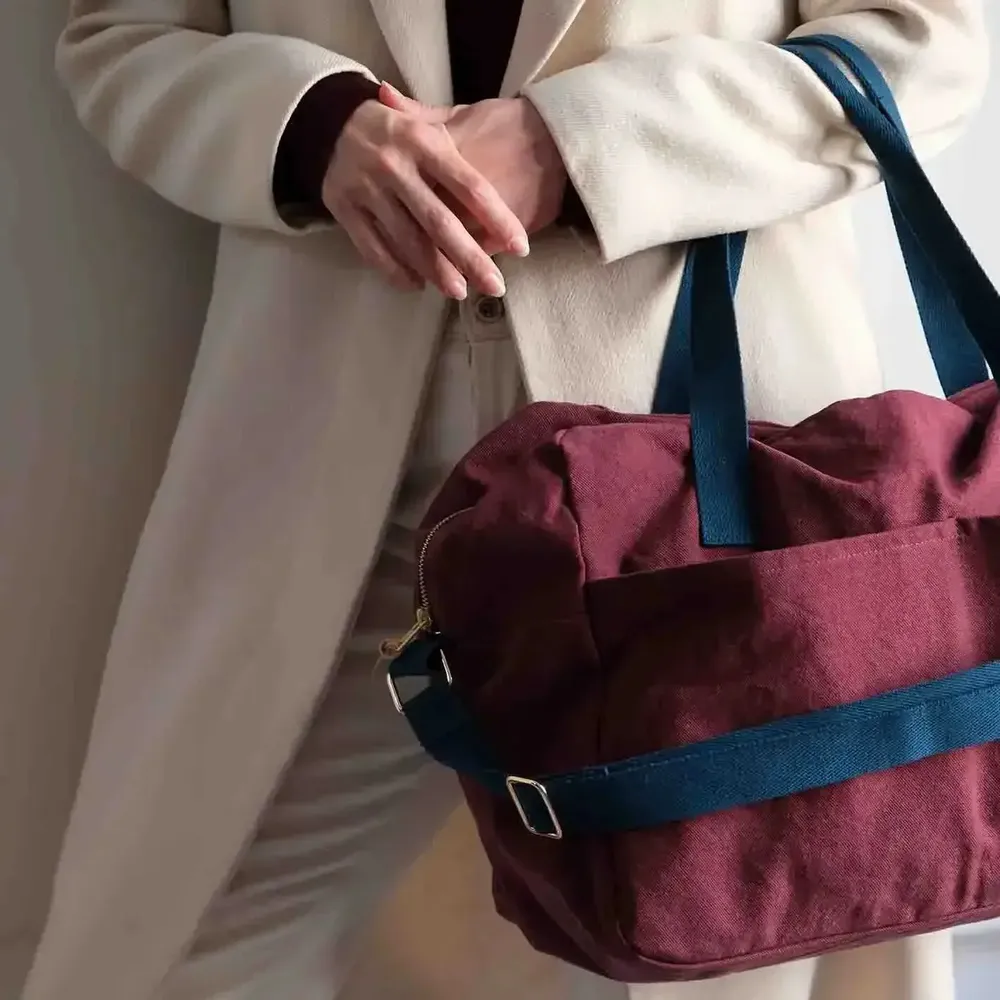 Sacs et cabas - Sac voyage Iona Wine 30 x 42 x 20 - LA CERISE SUR LE GATEAU