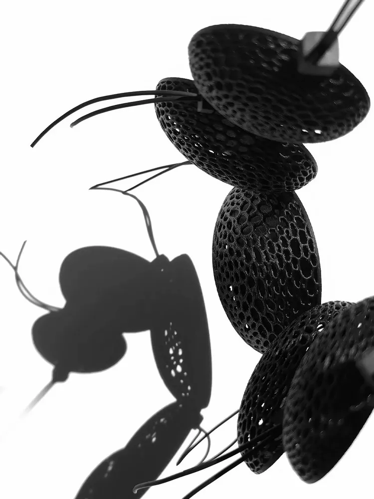 Jewelry - FINE CRAFT #K 32 - BLACK & WHITE forever - ALEX+SVET