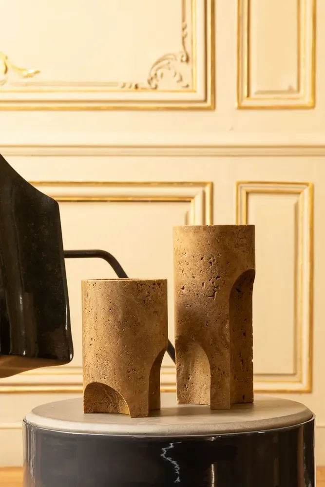 Decorative objects - PAVO CANDLEHOLDER, FLOWER VASE - OOUMM