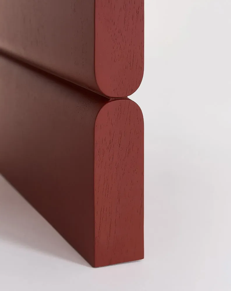 Armchairs - Coffee table coloured wood noon - NOBODINOZ