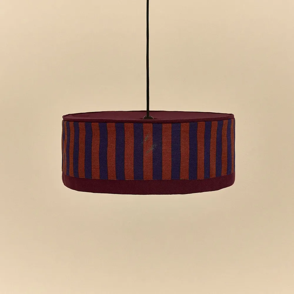 Tissus - Abat-jour pour suspension diam. 50cm Paul - NOBODINOZ