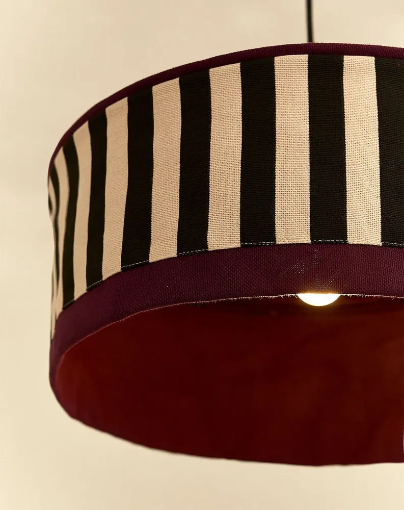 Fabrics - Pendant lampshade diam. 50cm Paul - NOBODINOZ