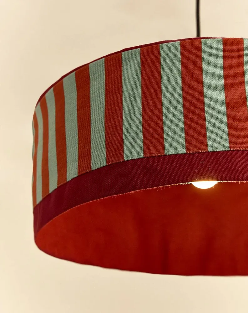 Fabrics - Pendant lampshade diam. 50cm Paul - NOBODINOZ