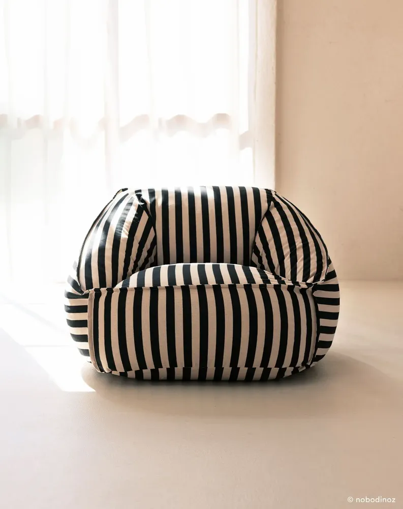 Tissus - Fauteuil-pouf - taille adulte - Ziggy - NOBODINOZ