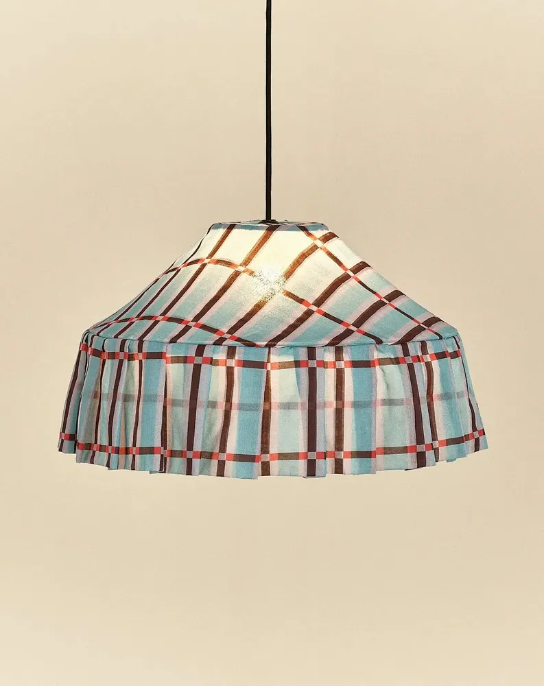 Tissus - Abat-jour pour suspension diam. 50cm Nicole - NOBODINOZ