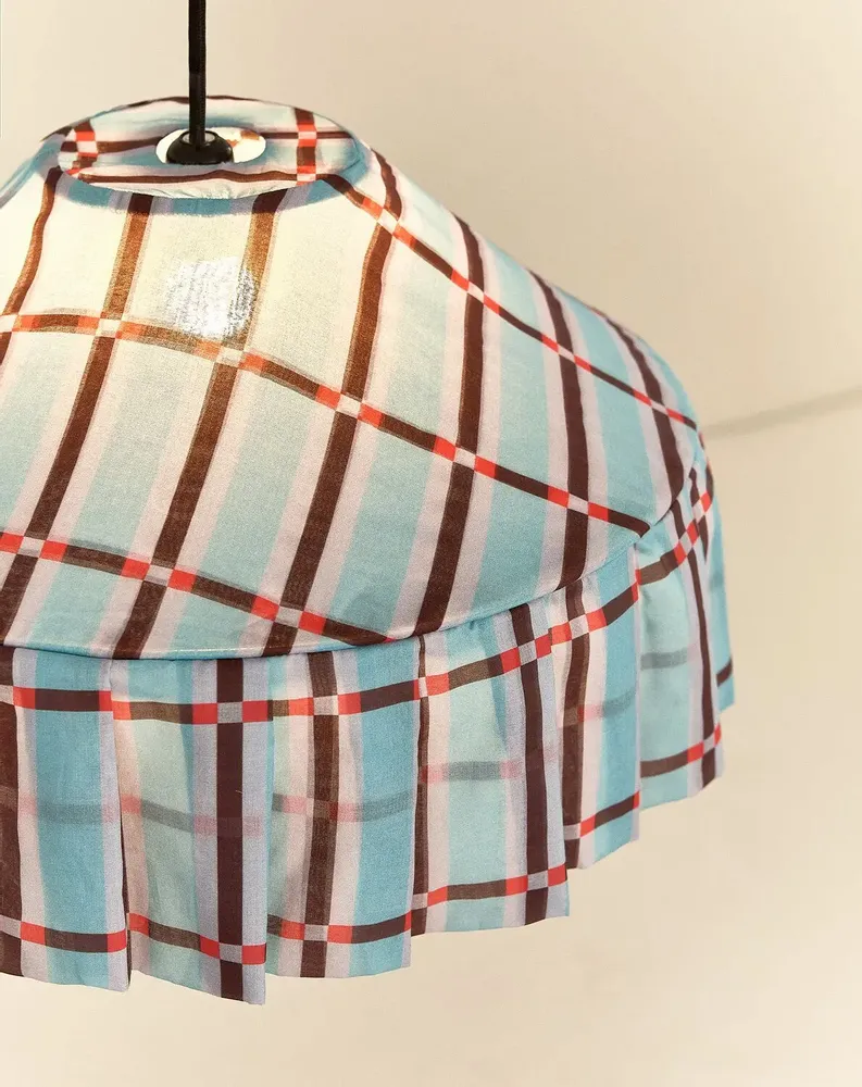 Tissus - Abat-jour pour suspension diam. 50cm Nicole - NOBODINOZ