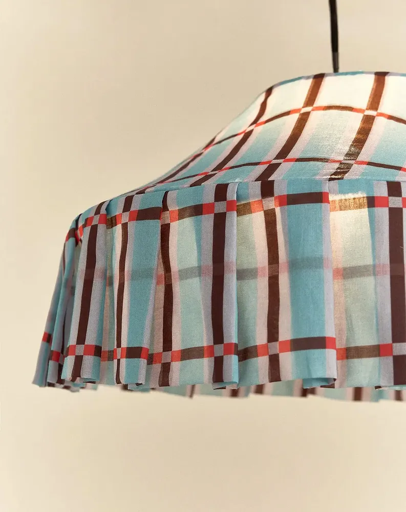 Tissus - Abat-jour pour suspension diam. 50cm Nicole - NOBODINOZ